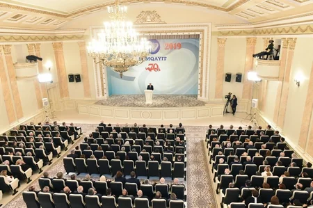 Prezident Sumqayıtın 70 illiyinə həsr olunan tədbirdə iştirak edib - YENİLƏNİB-2