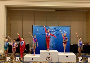 Azərbaycanlı gimnast ABŞ-da birinci oldu