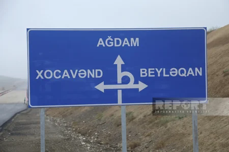Ağdam-Füzuli avtomobil yolunun tikintisi ilə bağlı son vəziyyət açıqlanıb