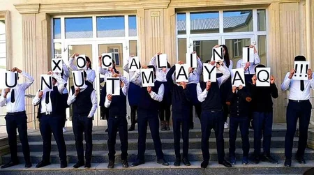 Bakı məktəblərində Xocalı soyqırımına dair silsilə tədbirlər keçirilib