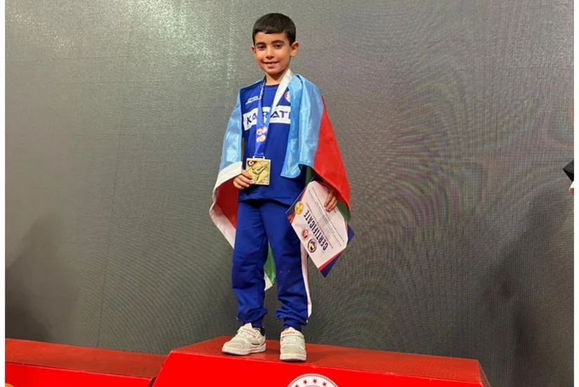 Azərbaycan karateçisi Türkiyədə keçirilən beynəlxalq turnirdə qızıl medal qazanıb