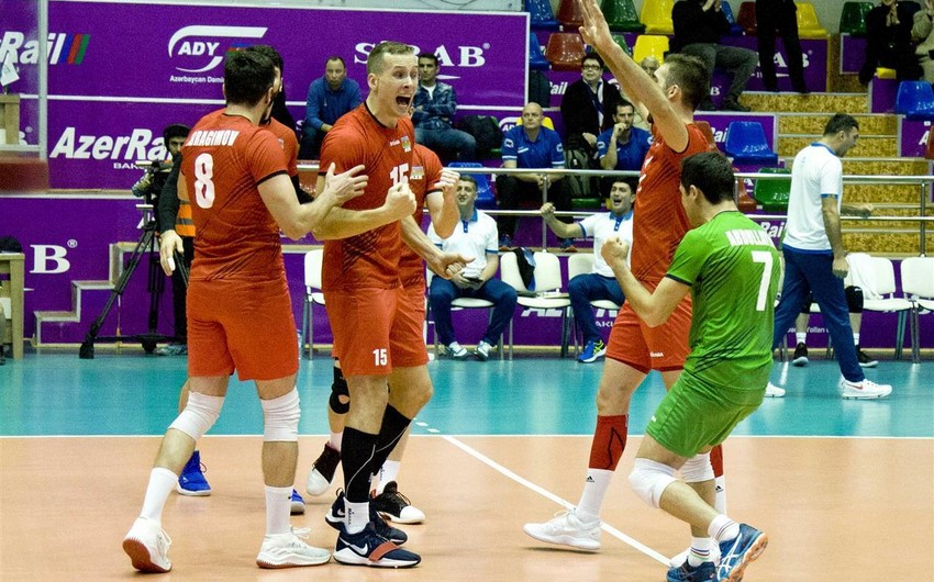 Bu gün Azərbaycanın kişi voleybol yığması Avropa çempionatına vəsiqə uğrunda tarixi oyuna çıxacaq