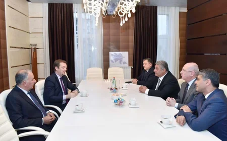 Azad Rəhimov bir neçə ölkənin idman nazirləri ilə görüşüb