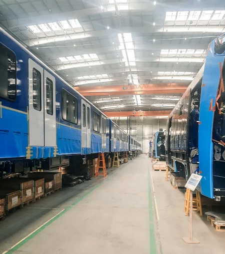Azərbaycan Dəmir Yolları”nın sədri Stadler Minsk zavodunda olub