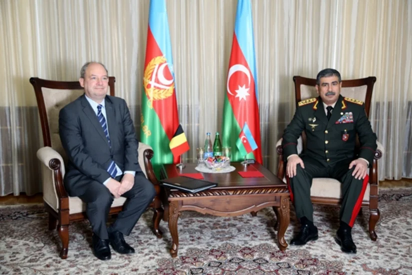 Zakir Həsənov Belçikanın Azərbaycandakı səfiri ilə görüşüb