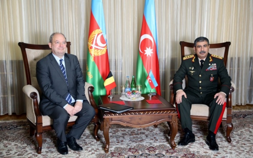 Zakir Həsənov Belçikanın Azərbaycandakı səfiri ilə görüşüb