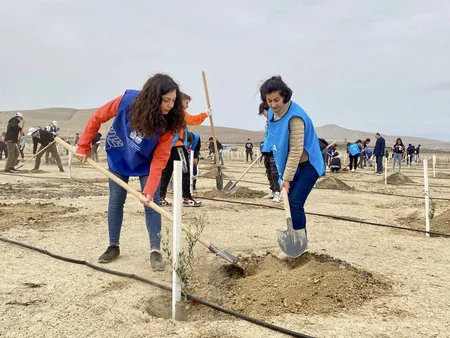 Yer Günü 2022” münasibətilə kütləvi ağacəkmə aksiyası keçirilib