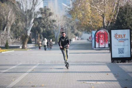 Bakı yeni ilin ilk günündə