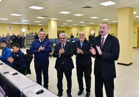 Prezident İlham Əliyev Sumqayıtda “SOCAR karbamid” zavodunun açılışında iştirak edib - YENİLƏNİB