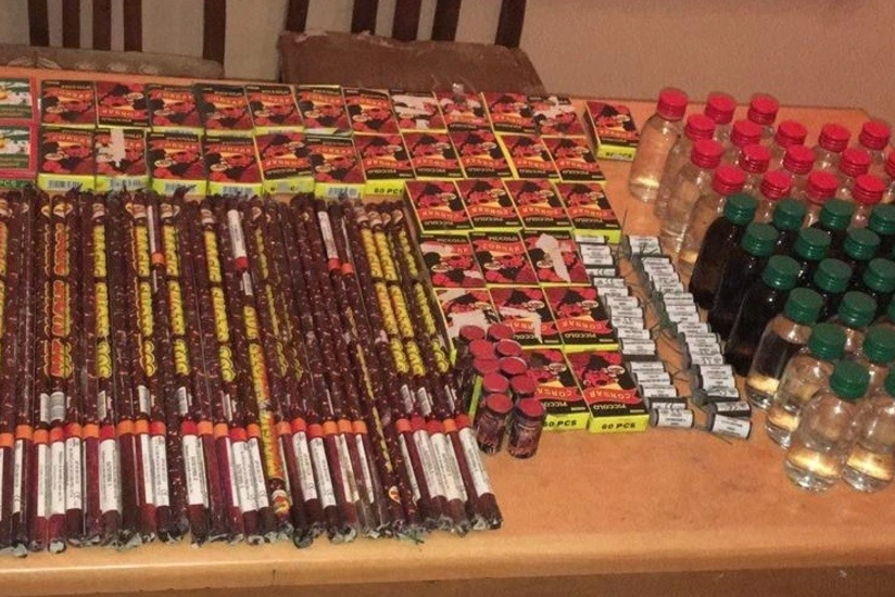 Bakıda 6200 ədəd partlayıcı oyuncaqlar və pirotexniki vasitələr götürülüb