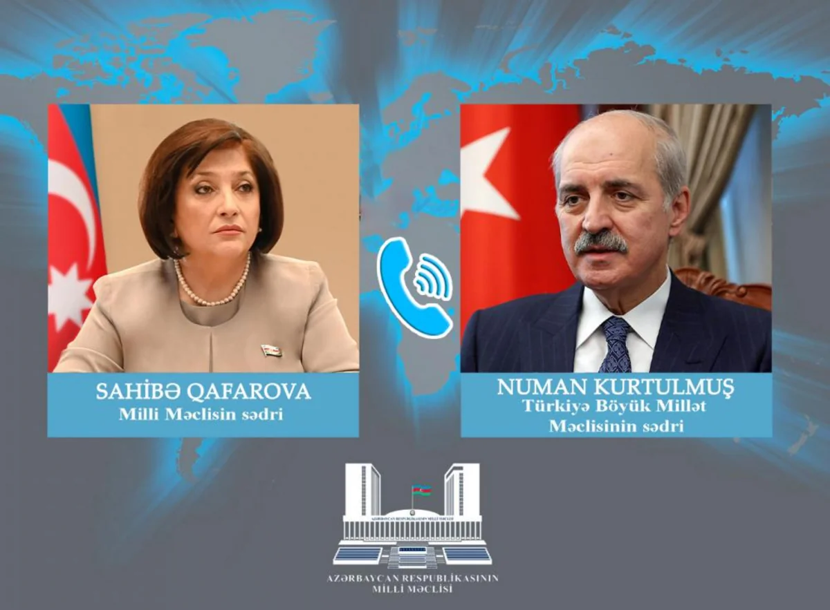 Speakers of Azerbaijani, Turkish parliaments hold phone call