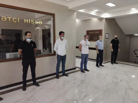 Abşeronda yas mərasimi keçirmək istəyən 8 nəfər saxlanıldı