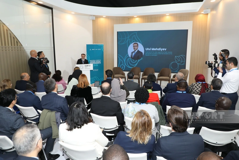 COP29-da yaşıl idarəetmə ilə bağlı beynəlxalq forumun açılışı olub
