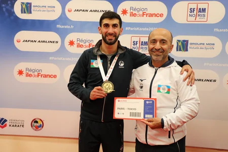 Daha bir karateçimiz olimpiadaya lisenziya qazandı