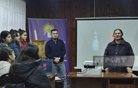 Gürcüstanda Xocalı soyqırımının 32-ci ildönümü ilə əlaqədar anım tədbiri keçirilib