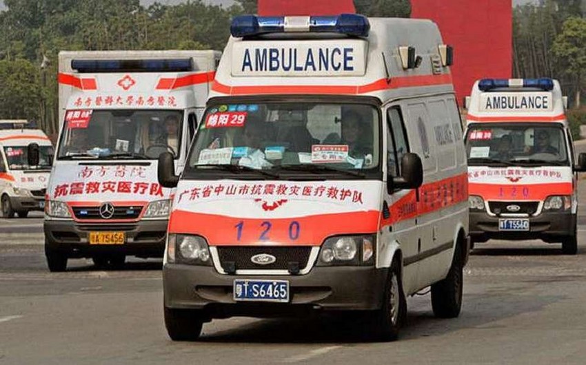 Çində baş vermiş zəncirvari yol qəzasında 5 nəfər ölüb, 25 nəfər yaralanıb