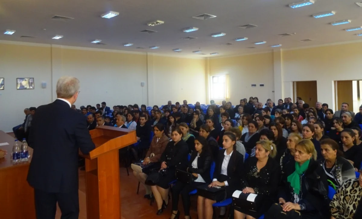 Bəxtiyar Əliyev Bərdədə möhtəşəm görüş keçirib - FOTO