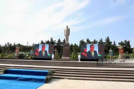 Hərbi Dəniz Qüvvələrində Ulu Öndərin 100 illik yubileyi qeyd olunub