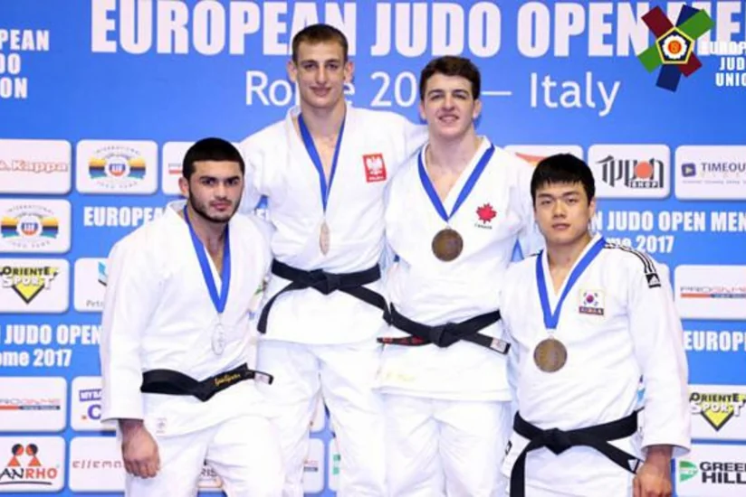 Azərbaycan cüdoçuları İtaliyada daha bir medal qazanıblar