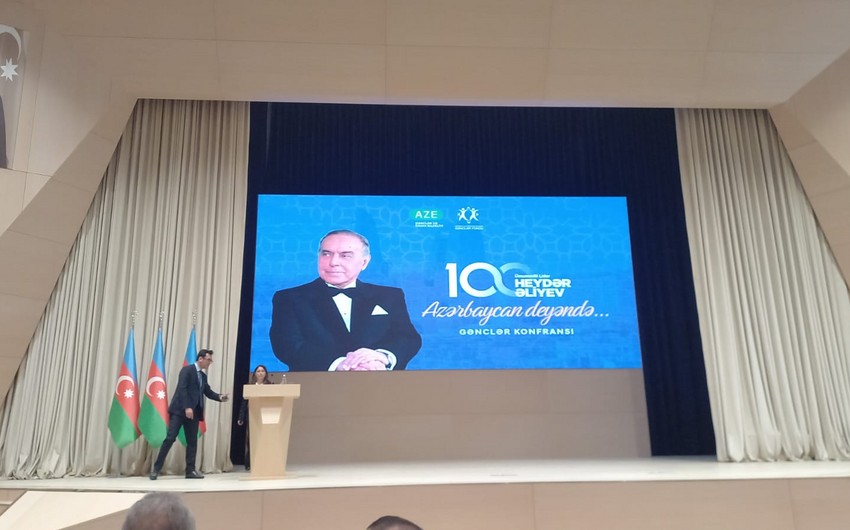 Heydər Əliyevin 100 illiyinə həsr olunan “Azərbaycan deyəndə...” Gənclər Konfransının açılış mərasimi keçirilib