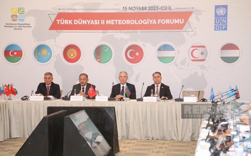 Bakıda Türk Dünyası II Meteorologiya Forumu keçirilib - YENİLƏNİB