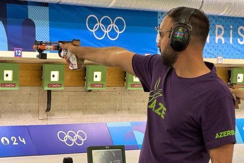 Paris-2024: Azərbaycan atıcısı 24-cü yeri tutub