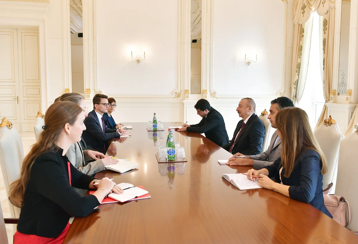 President Ilham Aliyev received delegation led by president of Swiss Council of States