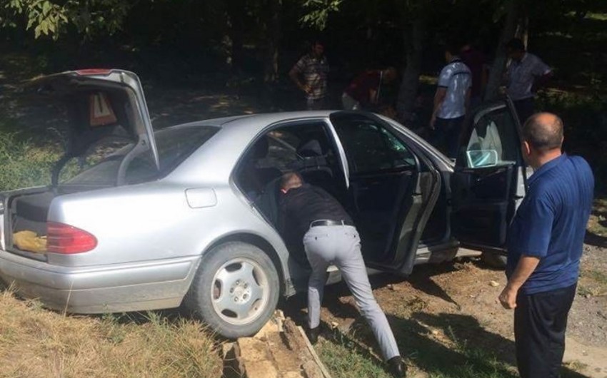 Ağdamda yol qəzası baş verib, bir nəfər xəsarət alıb - FOTO