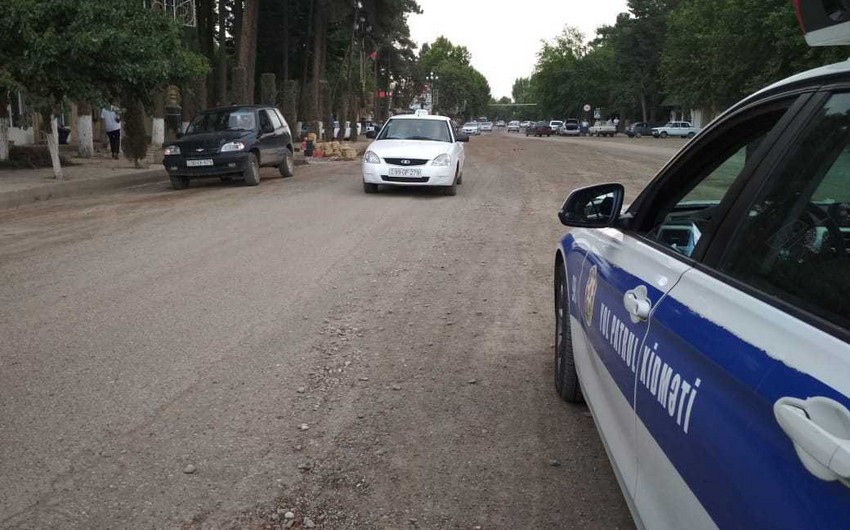 Ağcabədidə yol polisləri reyd keçirib - VİDEO