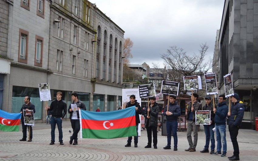 Aberdində Xocalı faciəsinin ildönümünə həsr olunmuş tədbir keçirilib