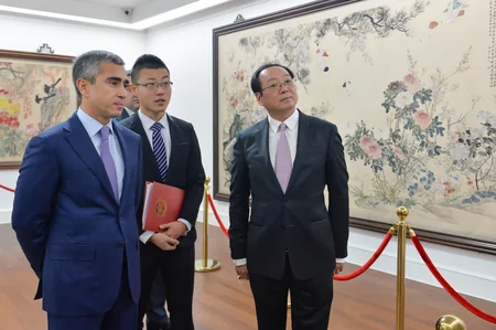 Executive Director of Heydar Aliyev Foundation discusses cooperation in Beijing