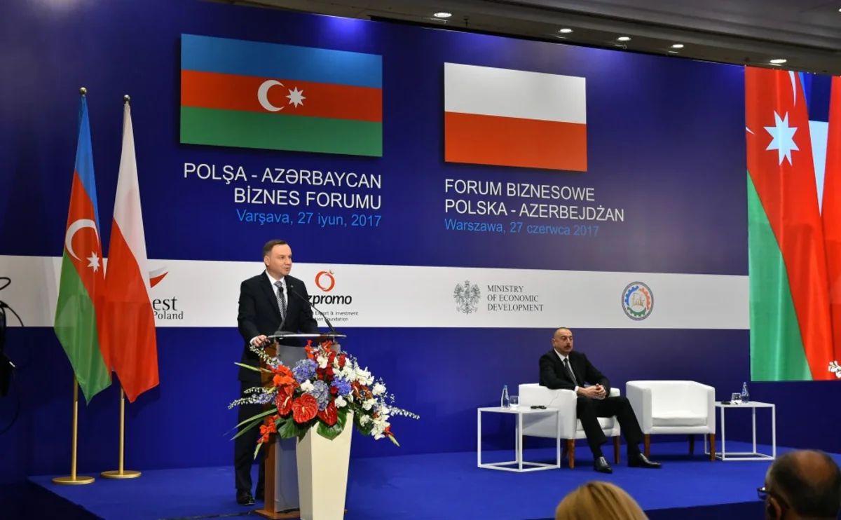 Varşavada Azərbaycan-Polşa biznes forumu keçirilib