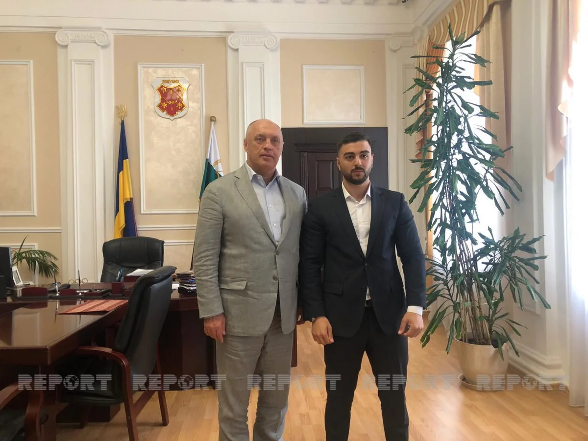 Ukrainian mayor says ready to support active Azerbaijani youth