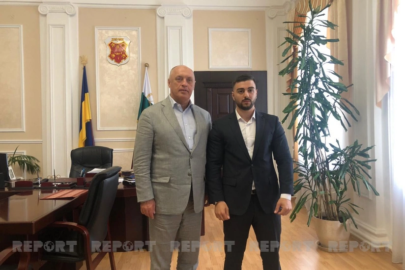 Ukrainian mayor says ready to support active Azerbaijani youth
