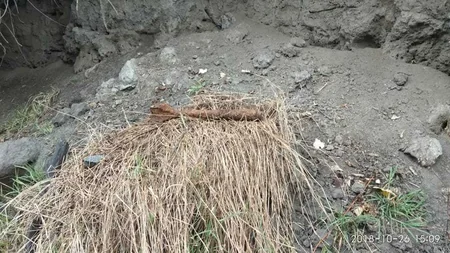 Qaxda dəmiryol xətti yaxınlığında mərmi aşkar edilib