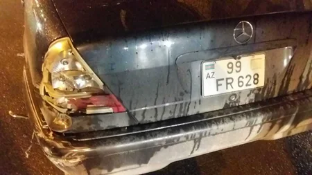 Binədə qəza tıxaca səbəb olub