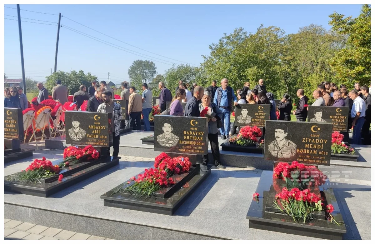Qaxda Vətən müharibəsi şəhidləri yad edilib