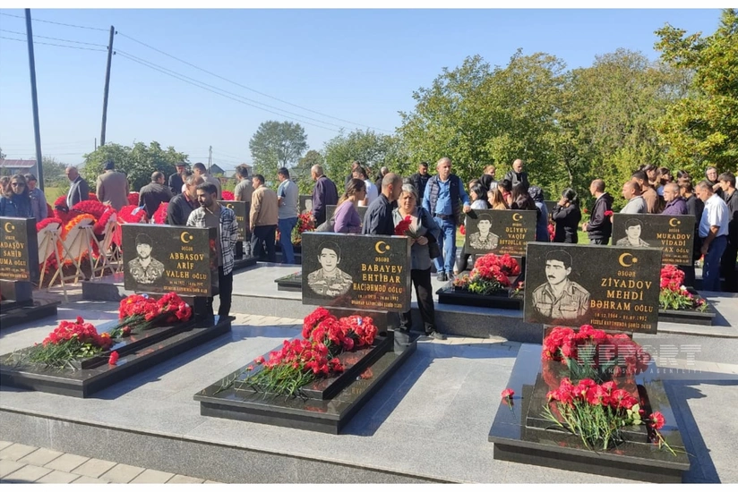 Qaxda Vətən müharibəsi şəhidləri yad edilib