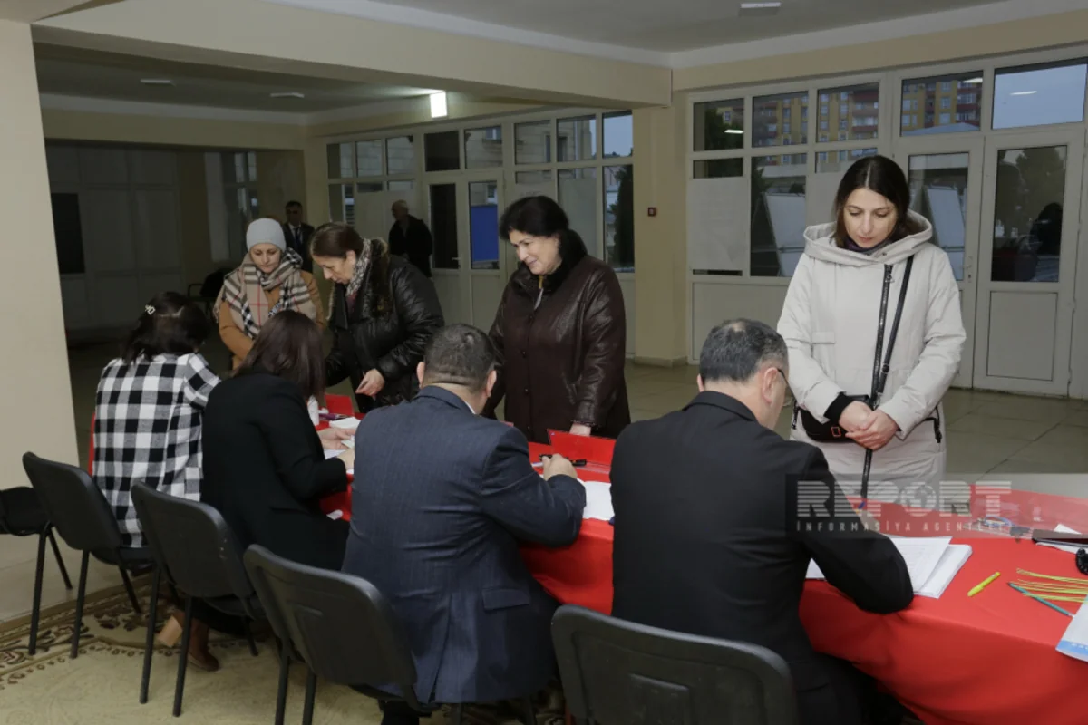 Şimal zonasında səsvermə seçici fəallığı şəraitində davam edir