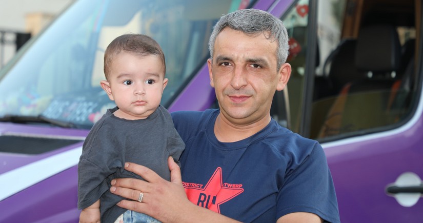 Another group of IDPs depart for Khidirli village of Aghdam