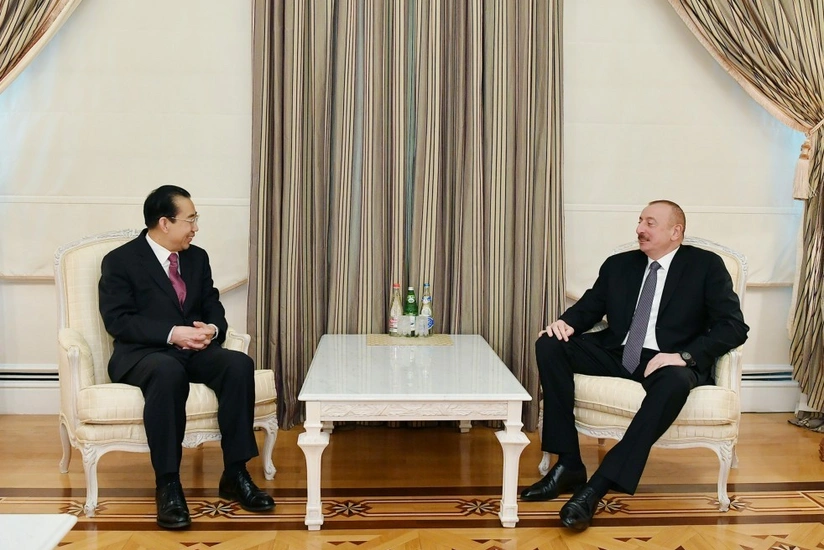 Ильхам Алиев принял президента Китайского народного института по иностранным делам