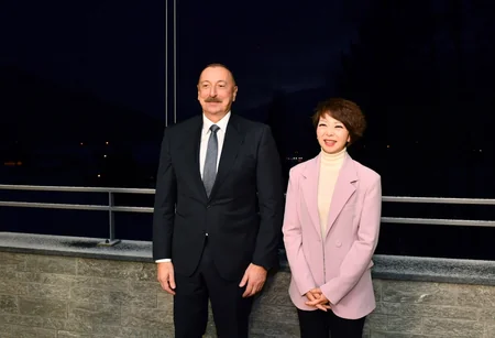 Azərbaycan Prezidenti Davosda Çinin CGTN televiziya kanalına müsahibə verib