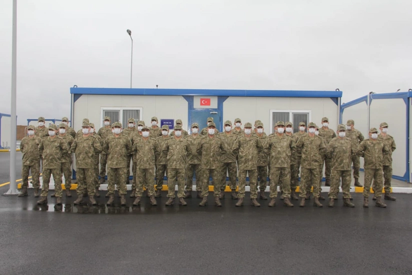 Turkish contingent of Joint Monitoring Center arrives in Azerbaijan