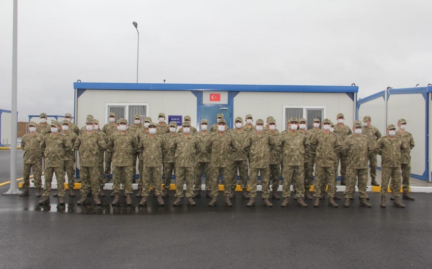 Turkish contingent of Joint Monitoring Center arrives in Azerbaijan