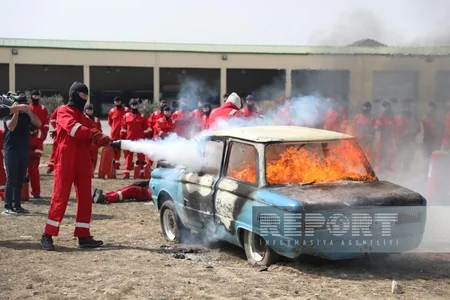 FHN tərəfindən “Formula-1 Azərbaycan Qran Prisi 2023” marşalları üçün növbəti təlim keçirilib