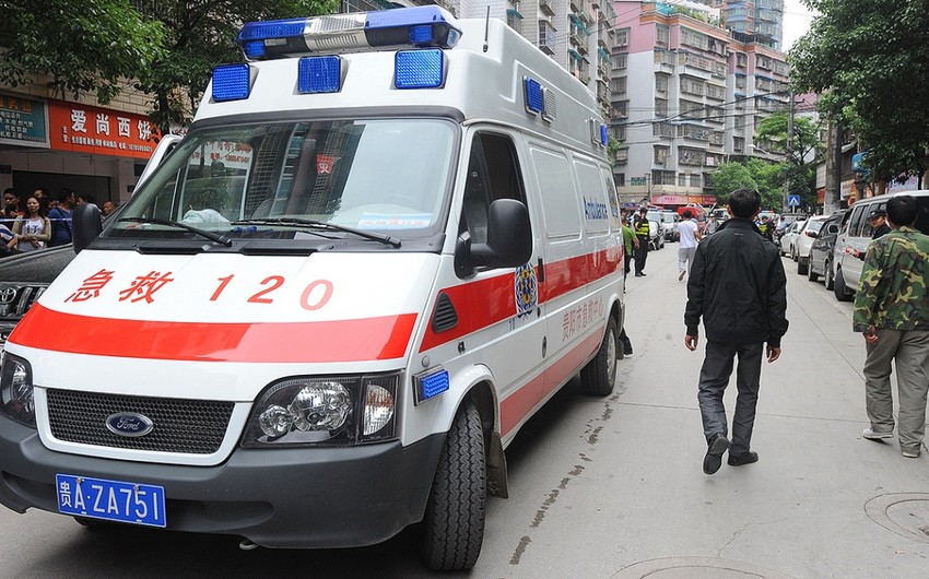 Çində attraksion parkında qəzada 16 nəfər xəsarət alıb
