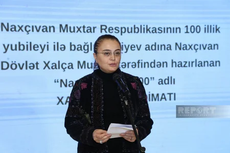 Bakıda Naxçıvan-100” xalçasının təqdimat mərasimi keçirilib