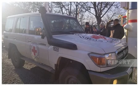 В Ханкенди беспрепятственно проехали автомобили МККК