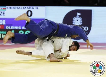 ​Азербайджанский дзюдоист завоевал золотую медаль на турнире World Masters