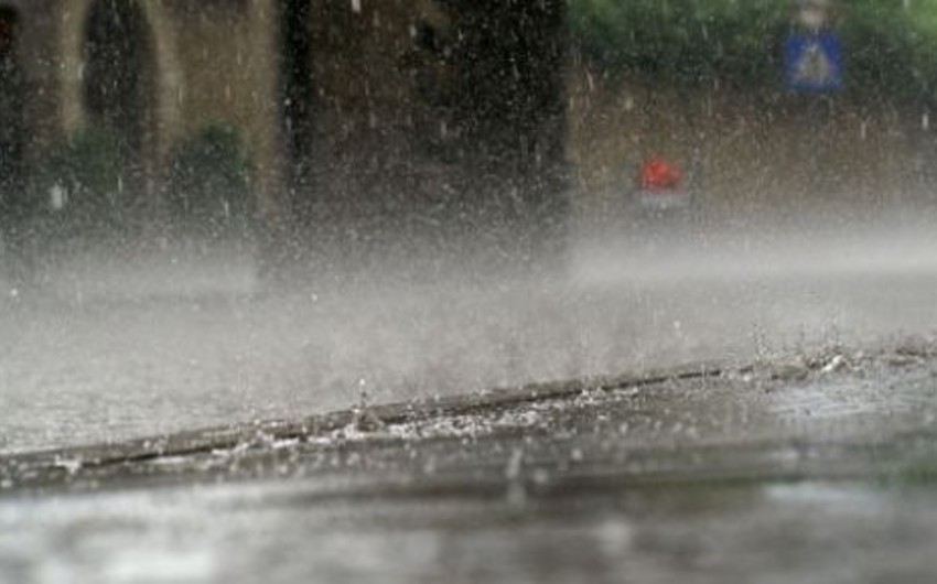 Rain is expected in Baku on July 18